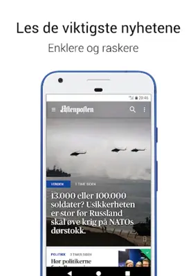 Aftenposten android App screenshot 4